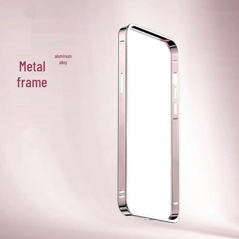 iPhone 17 Pro Max Heat-Dissipating Metal Case with Lightweight Drop-Proof Hippocampus Buckle
