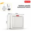 British IP66-level Weatherproof Outdoor Waterproof Electrical Switch Socket Protection Box and Charging Socket Box