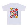 Tomato Graphic Tee Womens Cottagecore Garden Tomato Pattern Men's Cotton T-Shirt Unisex T-Shirt