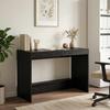 Bed Desk Black Oak Wood Composite 100 x 45 x 75 cm