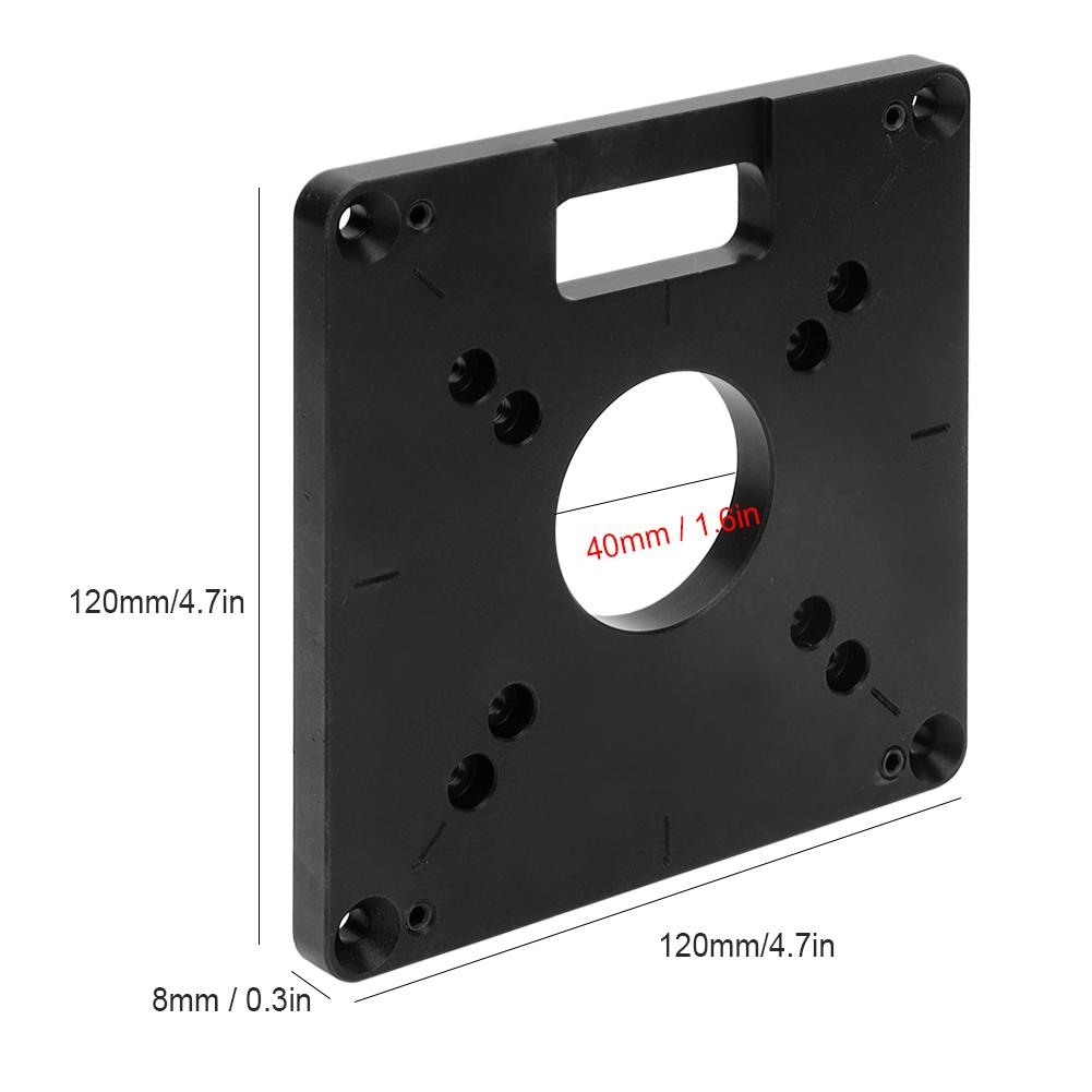 Bakelite milling board, woodworking trimmer base, milling template insert circuit board, woodworking trimmer base plate