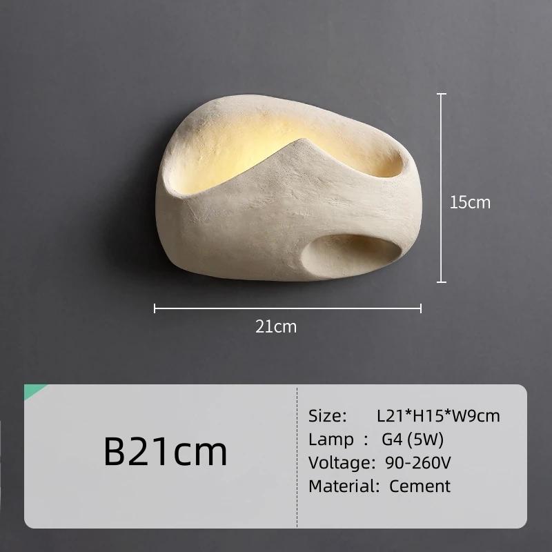 Retro LED Wall Lights, Designer, Villa, Cafe, Bar, Decorative Wall Lights, Nordic Art Style Cement Wall lamp 2025