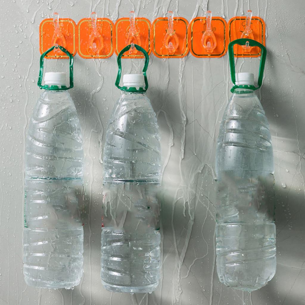Acrylic Wall Hook Punch Free Self Adhesive Multifunctional Cuttable Wall Hook Rack for Kitchen