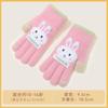 Children's gloves autumn and winter cute super cute five-finger boys and girls baby cartoon warm finger cold-proof thickened gloves