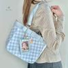 Y2K Niedliche Große Kapazität Transparente Tragetasche Kawaii Lolita Umhängetasche Ita Tasche Mädchen Einfache Lässige Umhängetasche DIY Display Handtasche