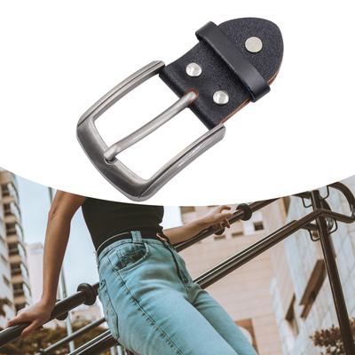 Classical Alloy Belt Buckle Single Prong Belt Buckles Birthday Gifts for Unisex Men Belt Buckle Replacement Belt Buckle