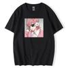 Damen T-Shirt 2021 Japanischer Anime Print Kurzarm