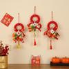 Festive New Year Auspicious Circle Hanging Decoration for Living Room & Entrance