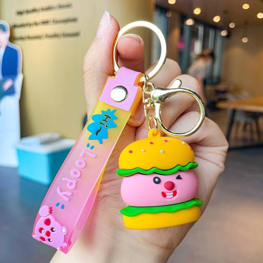 Beaver Keychain Silicone Cartoon Bag Charm Ideal For Birthdays Graduation More And