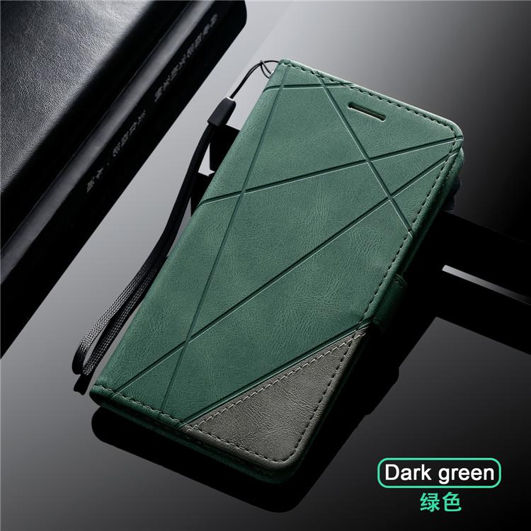 Luxury Leather Flip Phone Case For Samsung Galaxy S7 Edge S8 S9 Plus S10 S20 FE S21 S22 S23 S24 Ultra Wallet Stand Bag Cover