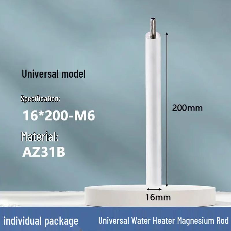 Universal Magnesium Anode Rod for Electric Water Heater Descaling and Maintenance