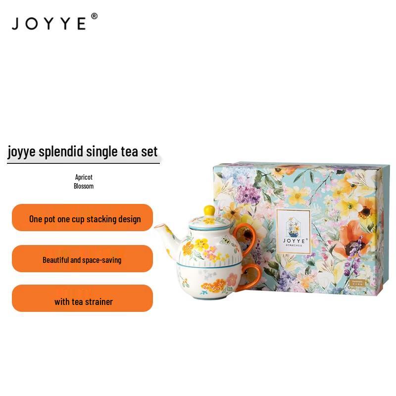 JOYYE Flowery Single Tea Set