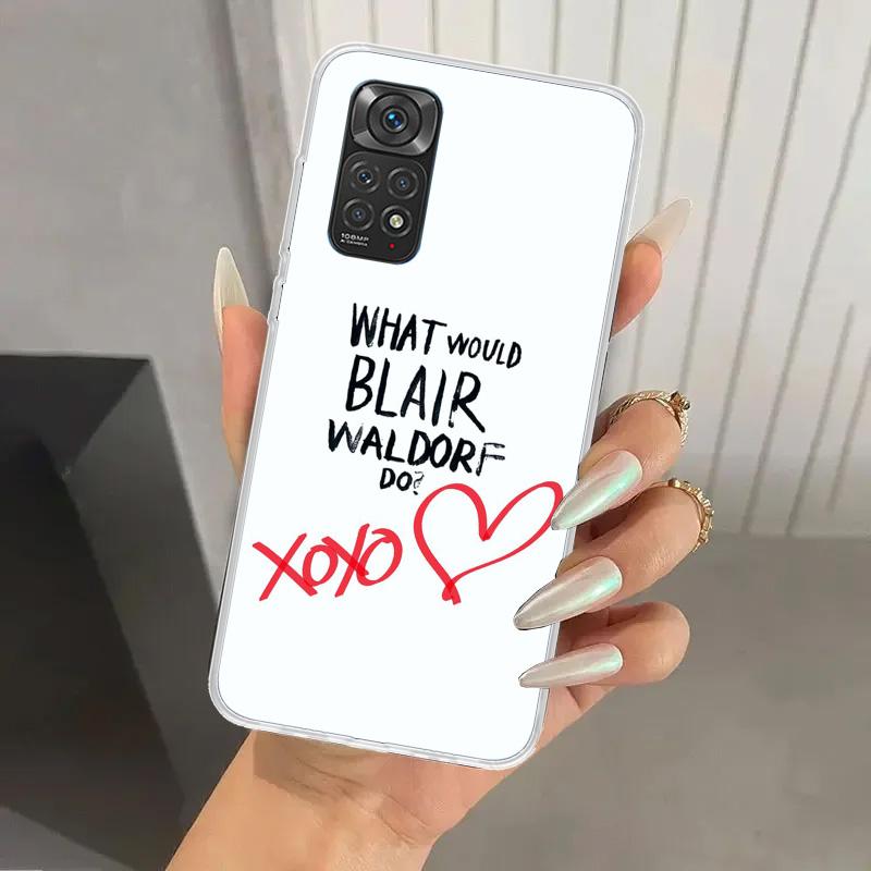 Gossip Girl Phone Case for Xiaomi Redmi Note 15 14 14S 13 12S 12 Pro 11S 11 Plus 11T 11E 10S Soft Funda Print Shell Redmi Note 1