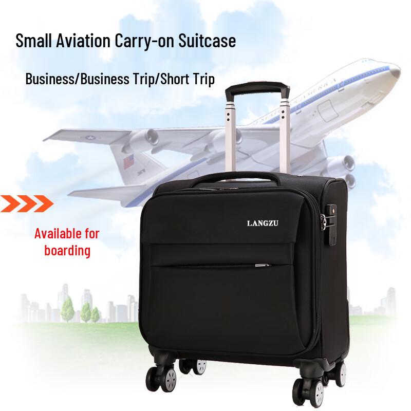 LIDU Oxford Cloth Universal Wheel Business Carry-on Luggage 16 inch