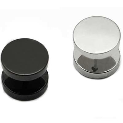Brincos Exquisite Anti-ferrugem Masculino Punk Gótico Barbell Ear Studs