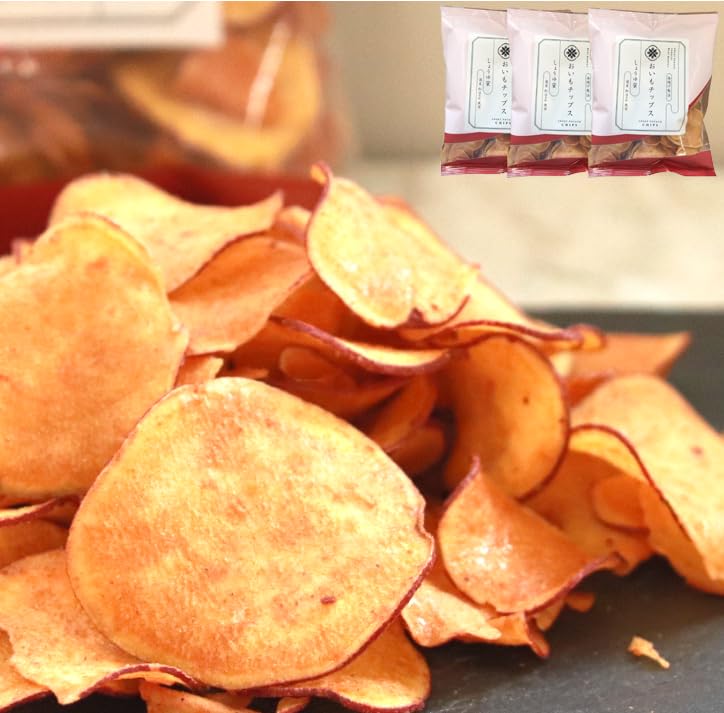 

you eat be addicted to Tokando Oimo chips 3 bag set Soy sauce honey Beni Haruka Domestic crisp gift snack Order now [Once it, you ll it]
