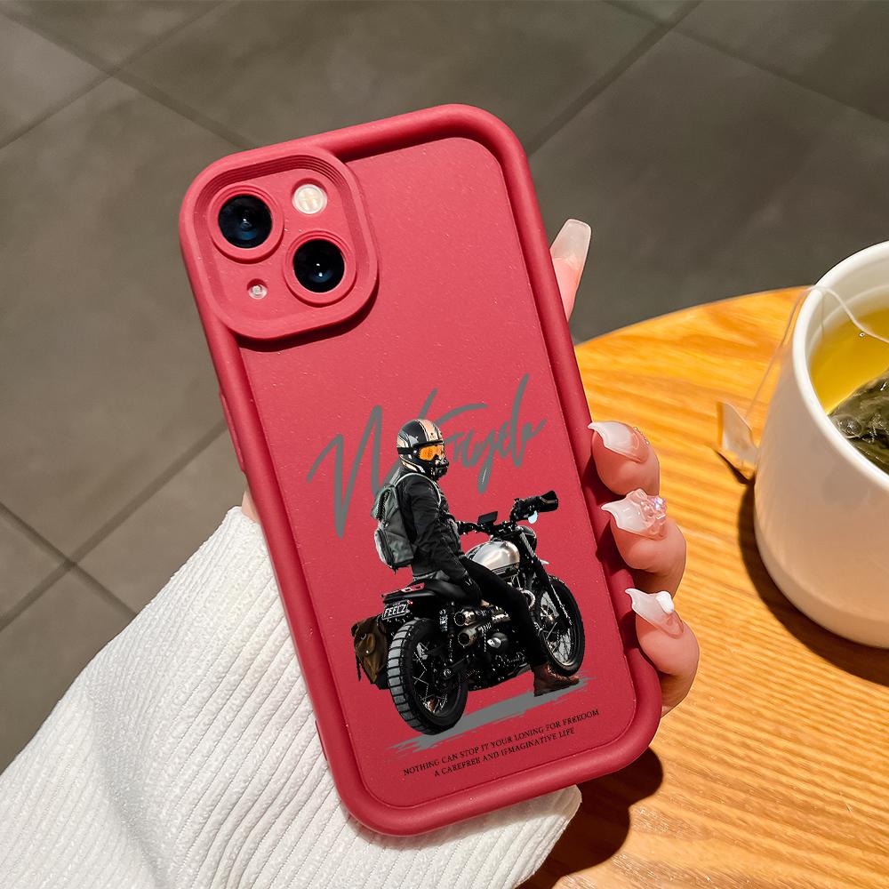 Soft Silicone Phone Casing Full Cover Camera Shockproof Protection Case for Samsung Xiaomi Redmi Poco