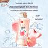 lux White Peach Shower Gel & Orchid Body Lotion Set