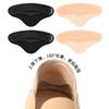 4D Silicone Anti-abrasion Invisible Heel Stickers for Loafers and High Heels, Anti-slip Half-size Insoles