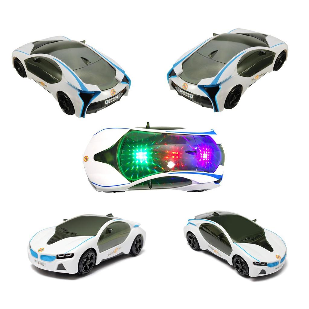 LED Music 3D Flashing Light Music Supercar Style Toy Car Children Vehicle Toy Kid Boy