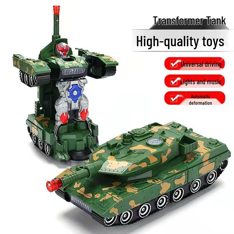 

Mecha Warrior Deformation Robot Toy Car Self-provided Battery [No Battery + Screwdriver]