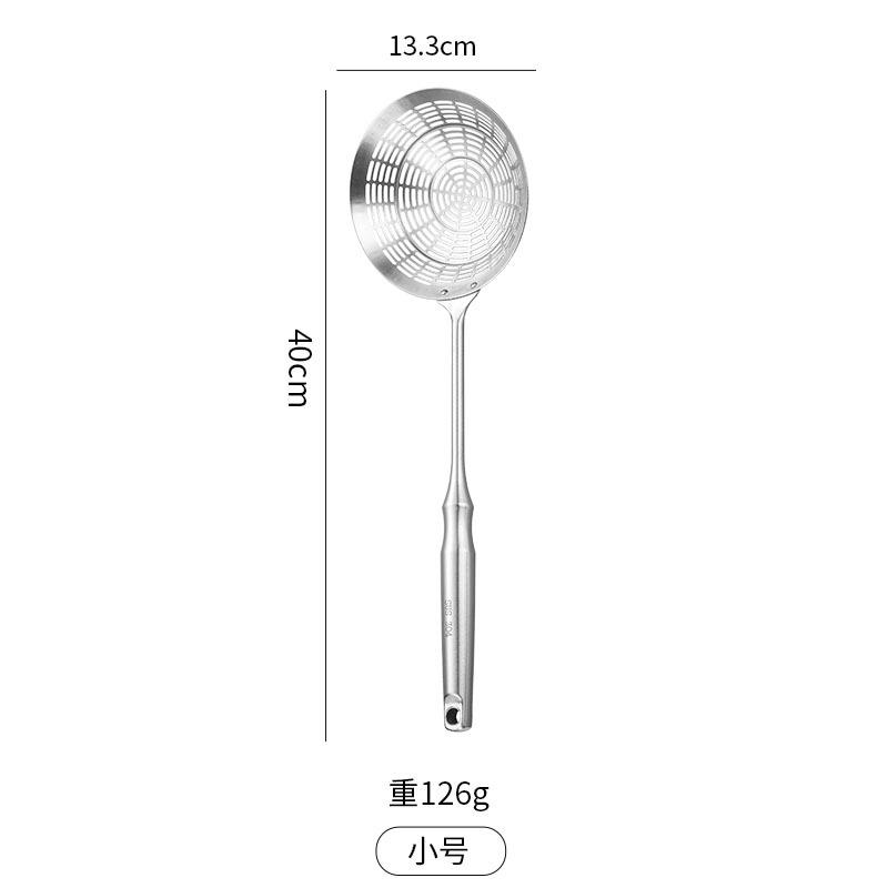 

304 нержавеющая сталь дуршлаг для горячего горшка фильтр для жарки в масле большой сетчатый фильтр с длинной ручкой шумовка ложка кухонная утварь