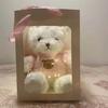 Gift Box Teddy Bear Doll Bear Plush Toy Children's Doll Birthday Company Event Gift Creative Gift Box