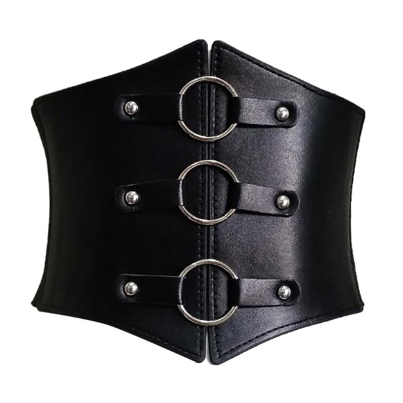 Stretchy Cinch Belt For Dresses Buckle Slimming Body Belts for Women Elastic High Waist Hiphop Rock Nightclub Sexy Jeans