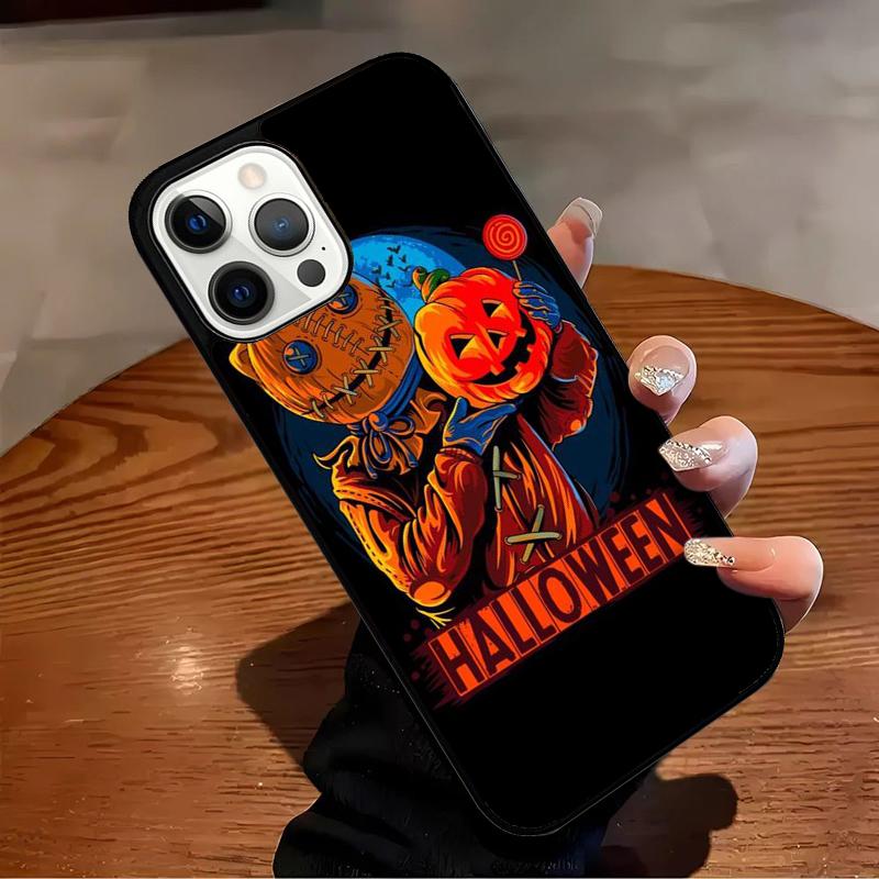 Halloween Pumpkin Spooky Phone Case For iPhone 17 Air 16 15 14 13 12 11 Pro Max Max Plus Bumper Case Cover