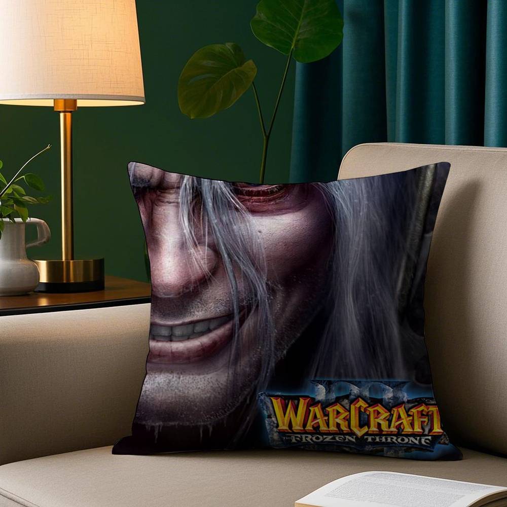 Game W-Wow World Pillow Case Plush Fabric Soft Pillowcase Double Sided Print Sofa Cushion Cover Throw