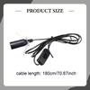 Lamp Holder 1.8M Wire DIY Making Lighting Accessories E14 Base Light for Desktop Bar