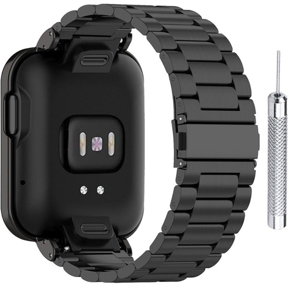 Steel Bracelet for Xiaomi Mi Watch Lite, Black