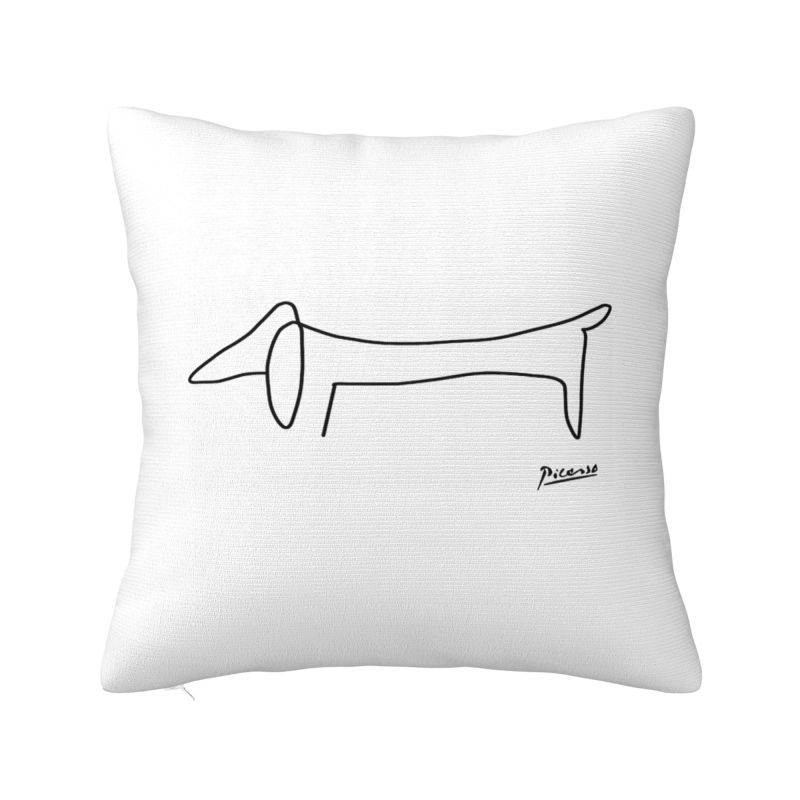 Dachshund Cushion Cover  cm Soft Sausage Badger Wiener Dog Throw Pillow Case Bedroom Decoration Bedding Sofa Pillowslip