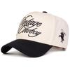 Unisex VINTAGE COWBOY XCVI Embroidery Baseball Caps Spring Autumn Outdoor Adjustable Casual Hats Sunscreen Hat Sports Cap
