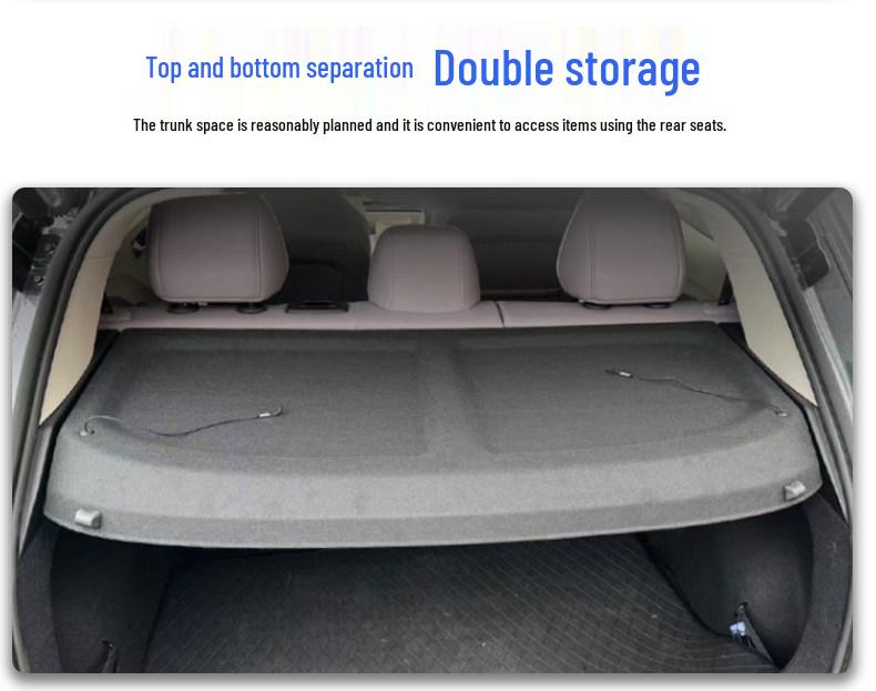 Divisor de Maletero MG4 EV: Cubierta de Carga para Portón Trasero y Divisor de Estante Interior