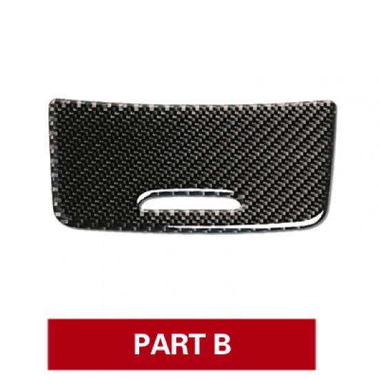 

Углеродное волокно для Mercedes Benz W176 A Class CLA GLA Центральная консоль Ящик для хранения Панель Отделка Крышка Наклейка Интерьер автомобиля A