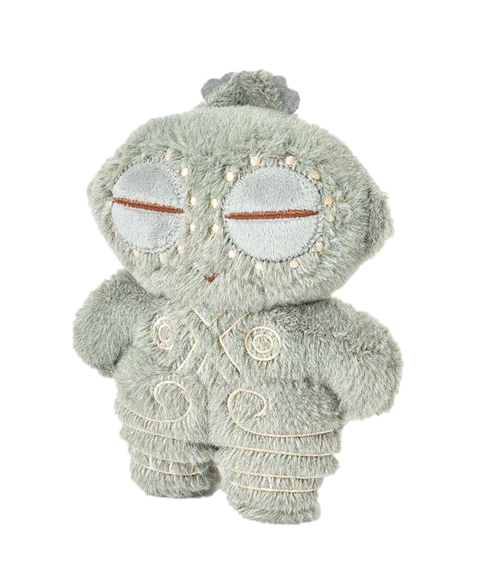 

Bleu Bleuet Chubby Ancient Plush Mascot (Dogu Gray)