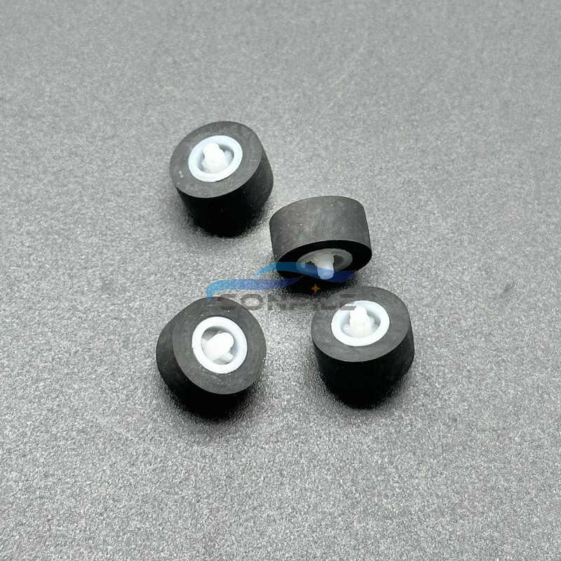 4pcs Pinch Roller 12X6x2mm for JVC 218 254 354 318 718 cassette deck tape Recorder