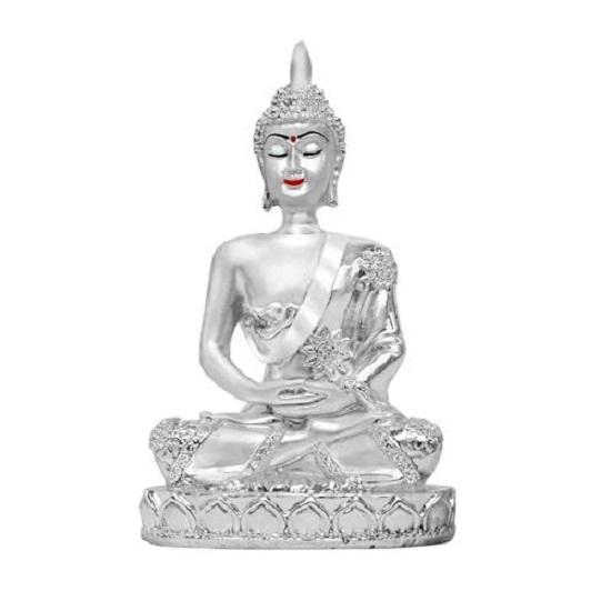 

Buddha Idol for Home Decor Showpiece Statue of Gautam Buddha Ji Murti for Puja Room, Festival Gift Lord Buddha Figurine for Peace & Positivity