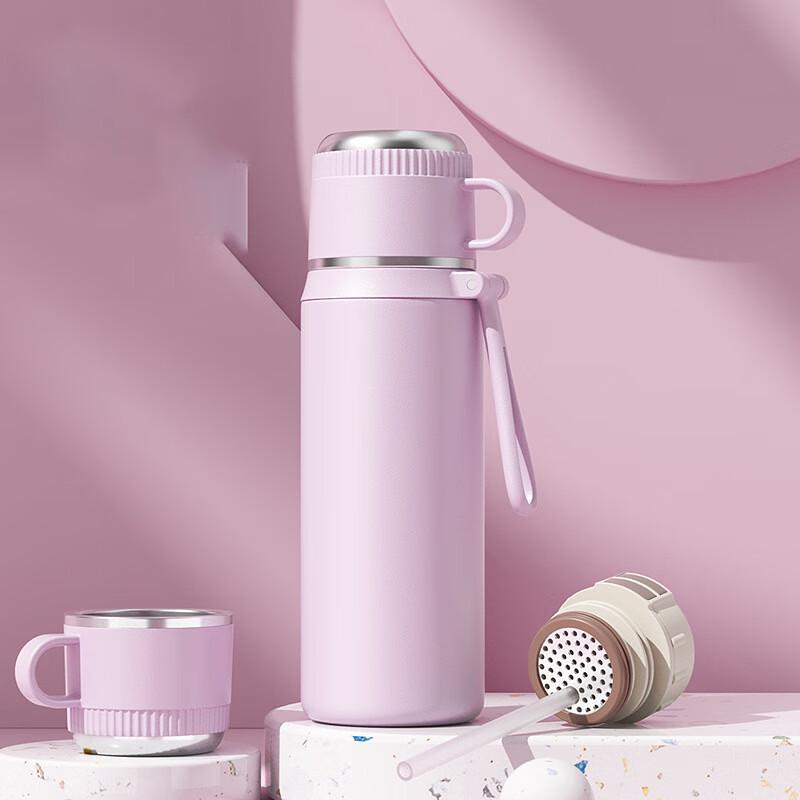 Changqi Dual-Use Stainless Steel Insulated Straw Cup