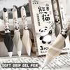 3PCS Quick Drying Neutral Pen 0.5mm Black Ink Writing Tool Office Signature Pen  Students