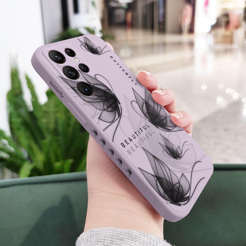 

Phantom Butterfly Phone Case For Samsung Galaxy S26 Plus Ultra Silicone Cover Galaxy S26 Ultra