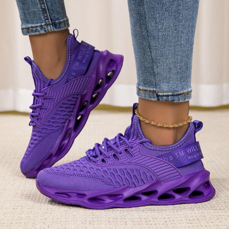 Fashion Summer Mens High Quality Sneaker Casual Sport Tennis Shoes Solid Color Breathable Lace Up Outdoor Running Training Women Shoes