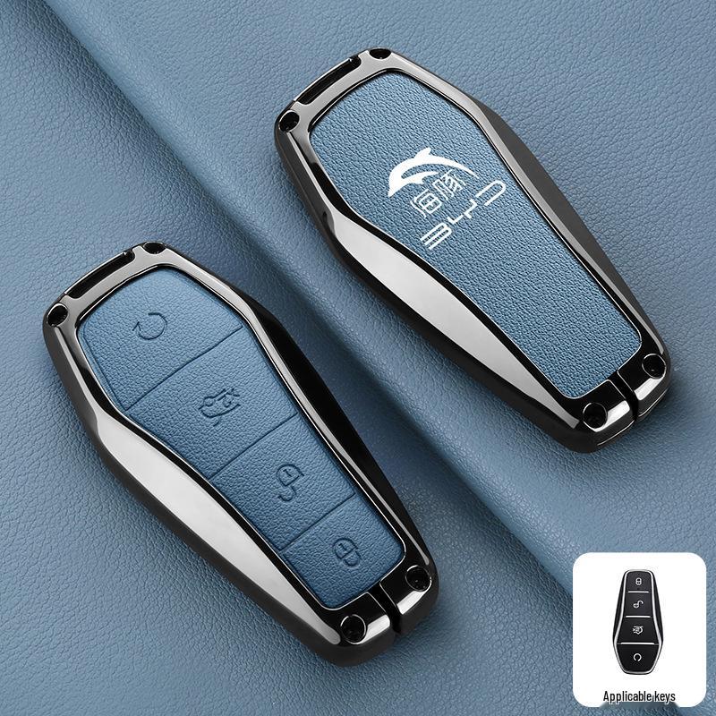 BYD Dolphin Key Cover: 25 Models Compatible, Full-Coverage Intelligent Driving Version Key Shell. Box packaging