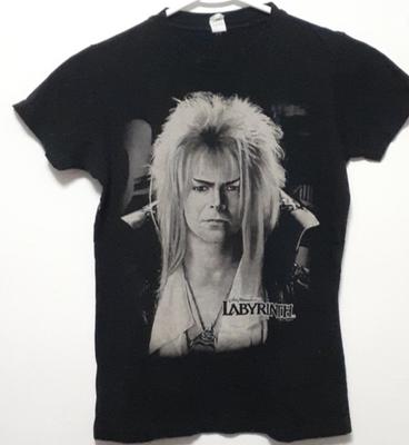 T-Shirt Nera Jareth Labyrinth Taglia Piccola