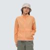 Taslan Women's Woven Stand-neck Windbreaker Light Orange (S24MWLWB51)