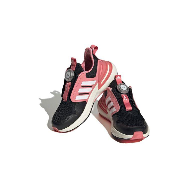 Adidas RapidaSport Bounce BOA J Chinese New Year - Black Wild Pink Kids Sneakers Core-Black Footwear-White IE4240