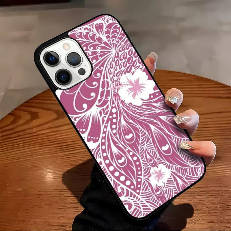 Hawaïaans Ornament Telefoonhoesje Voor iPhone 17 Air 16 15 14 13 12 11 Pro Max Max Plus Bumperhoesje Cover