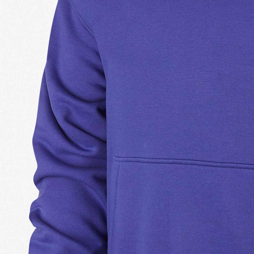 Nike Fleece Hoodie With Drawstring Men Tops Lilac CD6393-554