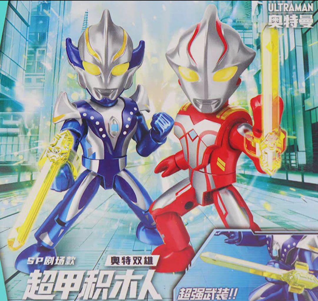 

[USED] China exclusive Ultraman block action figure Mebius Hikari Overseas exclusive